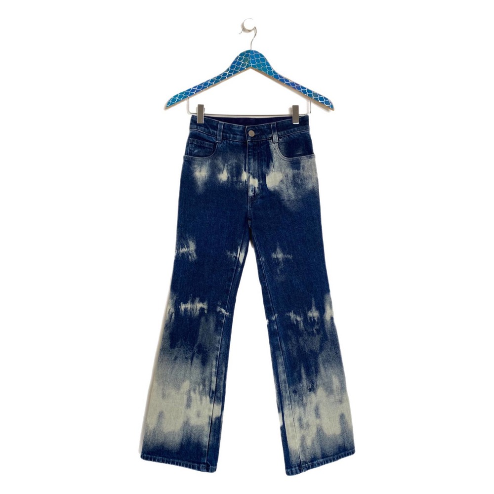 STELLA MCCARTNEY Paint Tie Dye Jeans Size 24